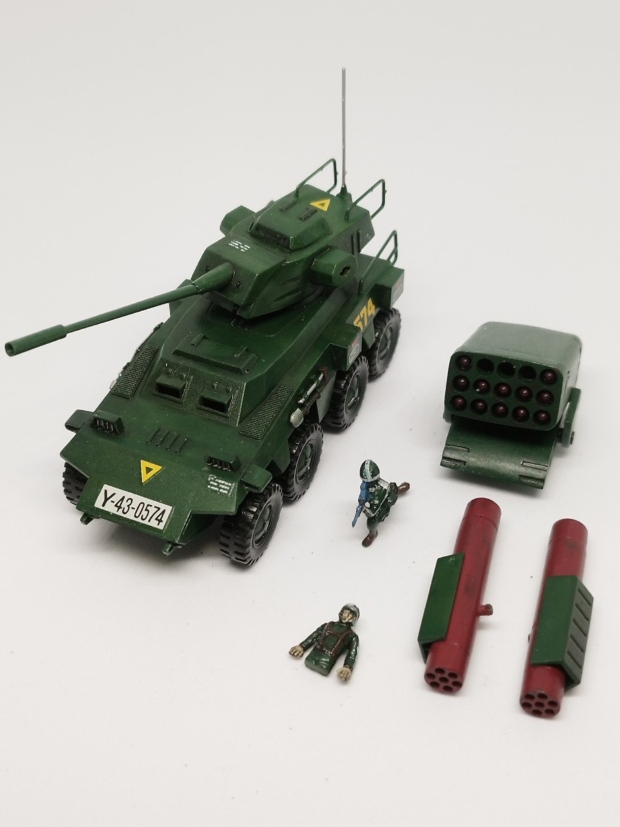  Taiyou no Kiba Dougram 1/72 in ste do8 wheel equipment . car Takara plastic model at that time goods final product 