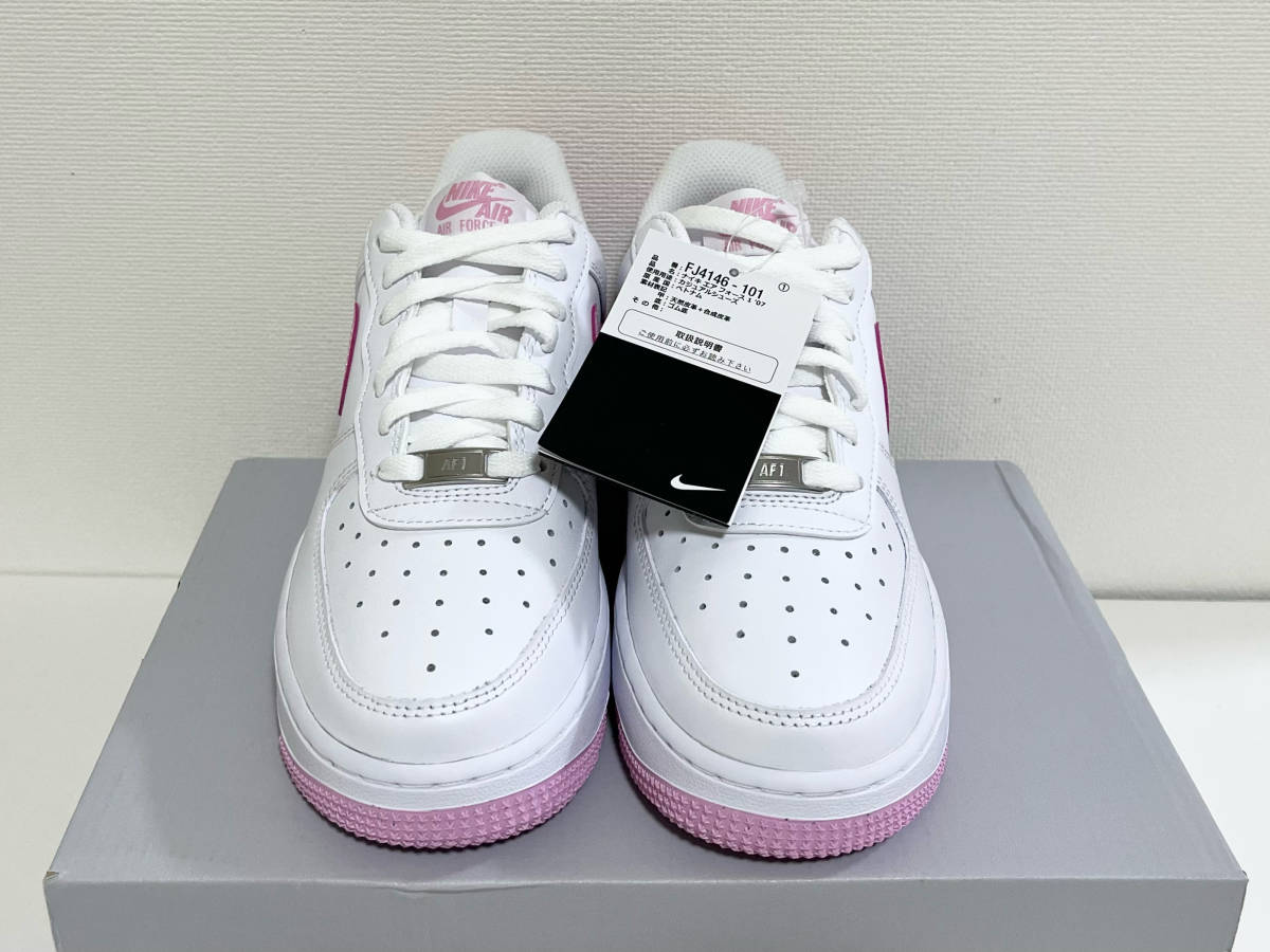 【送料無料】【新品】メンズ24cm / ウィメンズ24.5cm　Nike AirForce1 Low'07 Pink Rise ナイキ エアフォース1ロー'07 ピンクライズ