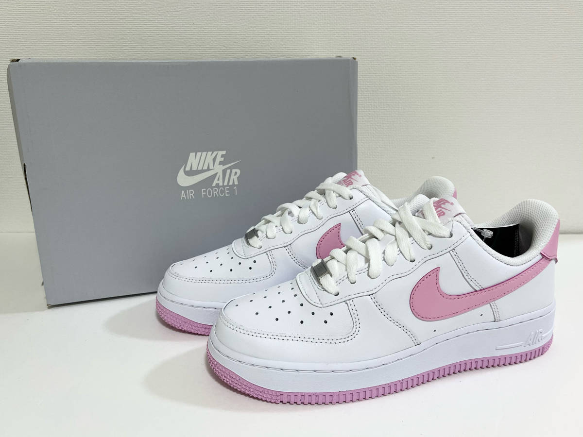 【送料無料】【新品】メンズ24cm / ウィメンズ24.5cm　Nike AirForce1 Low'07 Pink Rise ナイキ エアフォース1ロー'07 ピンクライズ