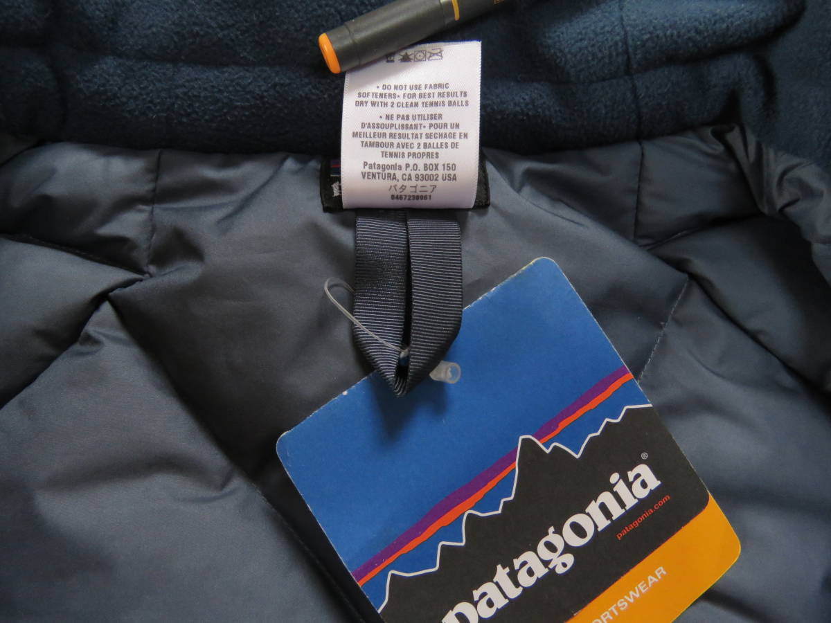 Patagonia　パタゴニア　ステルスダウナー　ダウンジャケット　フルジップ　ブルーグレー　F7　S_画像6