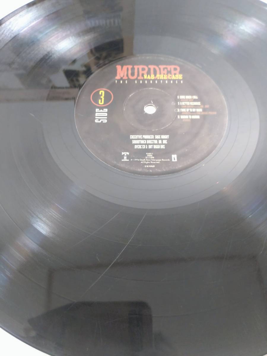 Dru Down / Compton's Most Wanted / Murder Was the case Soundtrack サントラ LP3枚 Snoop Dogg Dr. Dre Gangsta rap G-funk スヌープ_画像5