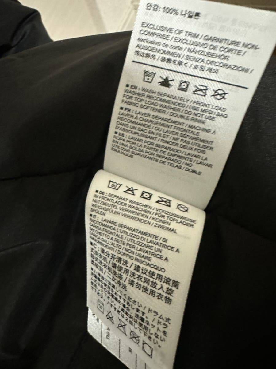 アークテリクス レイルインサレーテッドジャケット 22AW ブラック Sサイズ 超美品_画像7