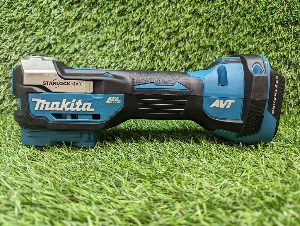 中古品 makita マキタ 18V 充電式マルチツール 6.0Ahバッテリー + 充電器 TM52DRG_画像2