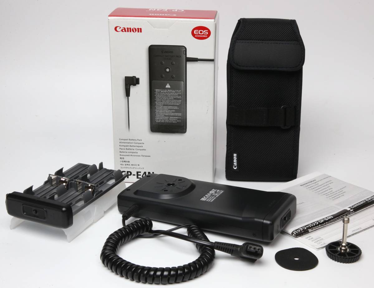  Canon compact battery pack CP-E4N preliminary battery magazine attaching 
