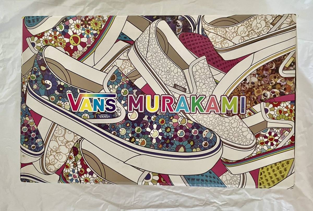 VANS 村上隆 マルチフラワー スリッポン バンズ ボルト クラシック スリップオン スニーカー コラボ 26cm 希少モデル_画像7