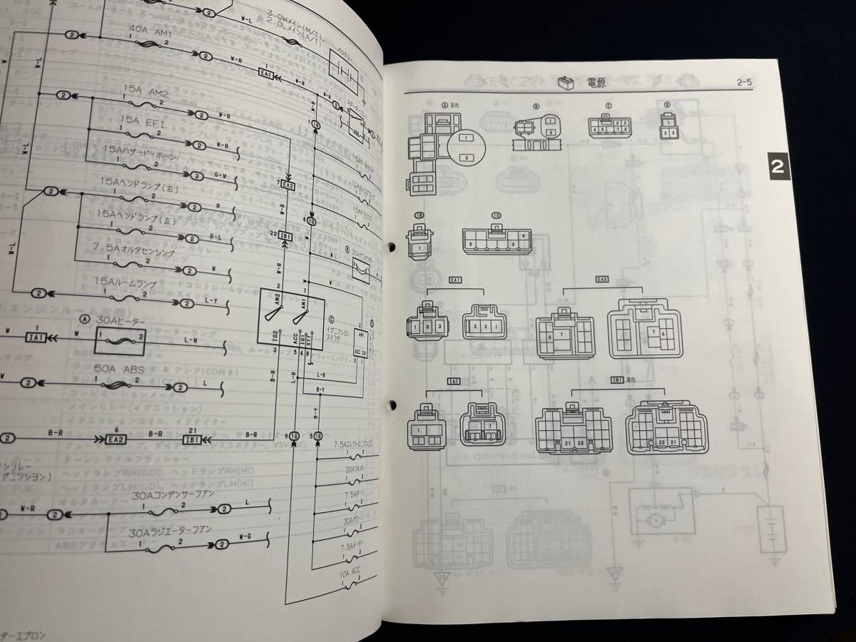  Sera / SERA EXY10 wiring diagram compilation supplement version 1991-5 67373
