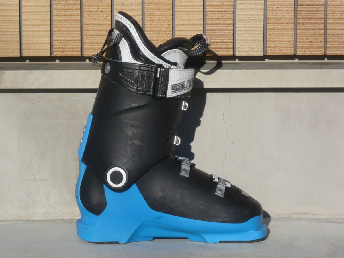 1**** быстрое решение!SALOMON/ Salomon лыжи ботинки X-MAX120 чёрный / синий 26.0cm/26.5cm 305mm