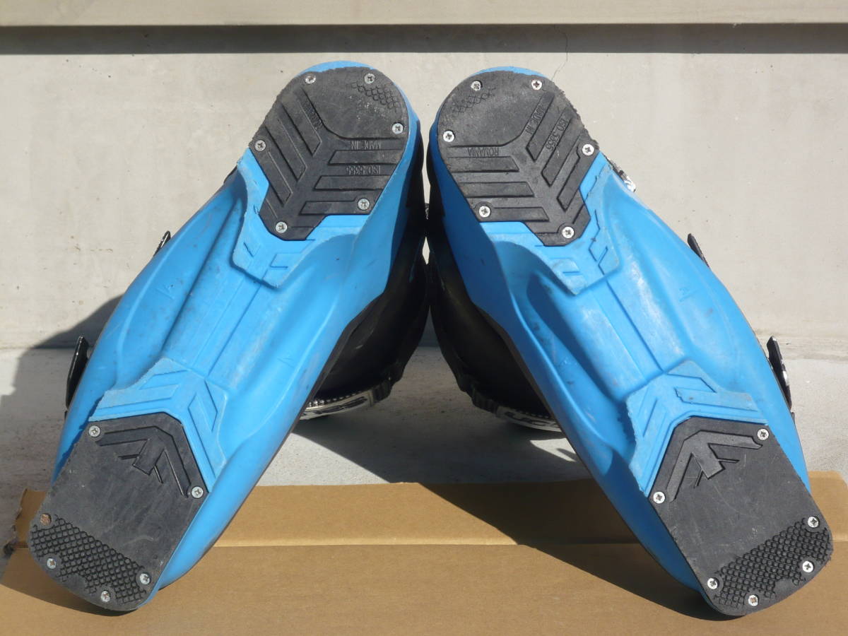 0**** быстрое решение!SALOMON/ Salomon лыжи ботинки X-MAX120 чёрный / синий 26.0cm/26.5cm 305mm