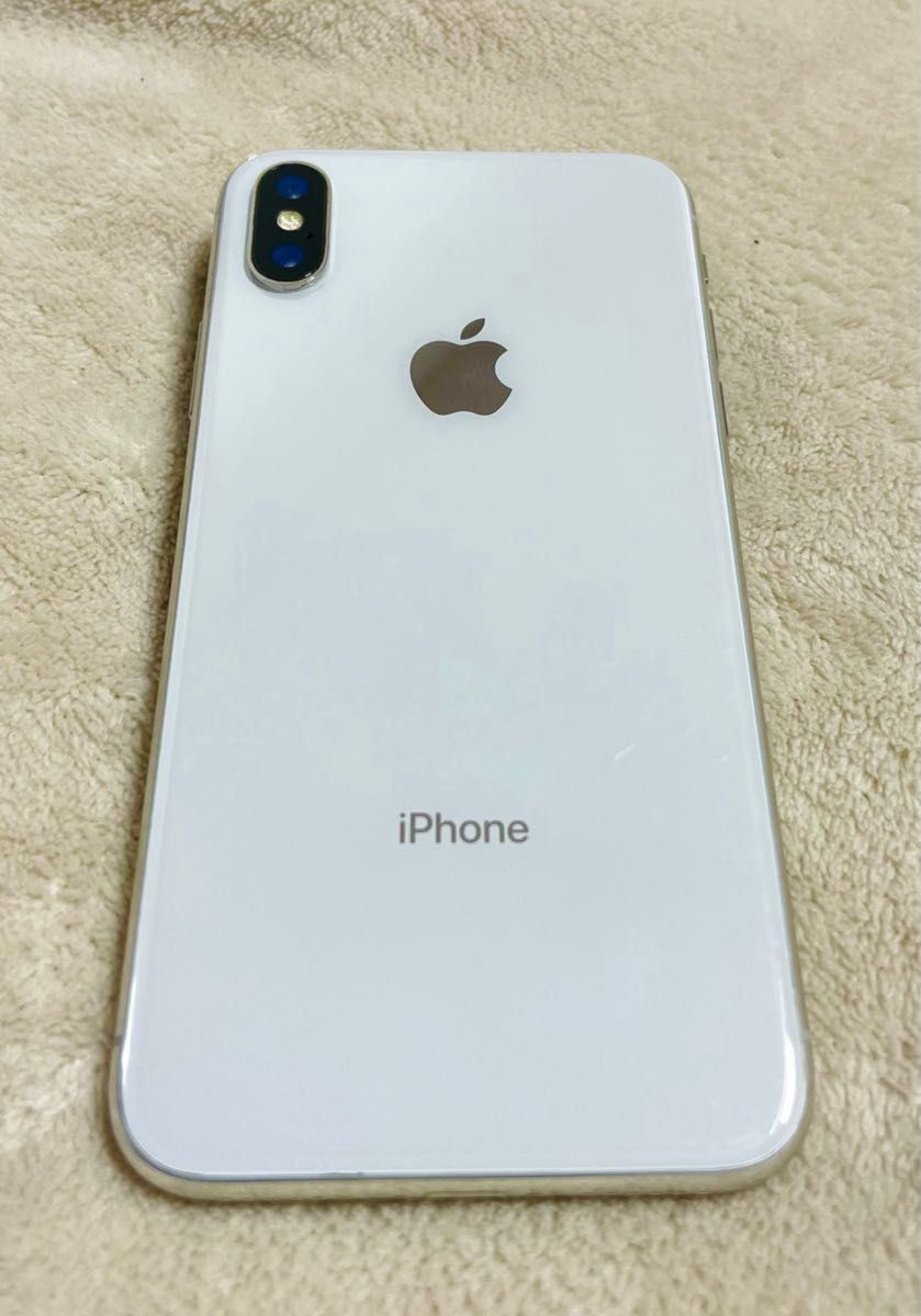 ジャンク iPhone X Silver 64 GB SIMフリー