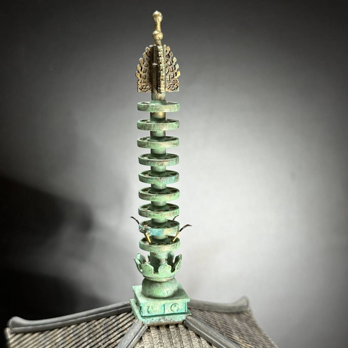 Yahoo!オークション - 工房徳川製 1/100 法隆寺五重塔 木製 Yahoo!オークション - 工房徳川製 1/100 法隆寺五重塔 木製