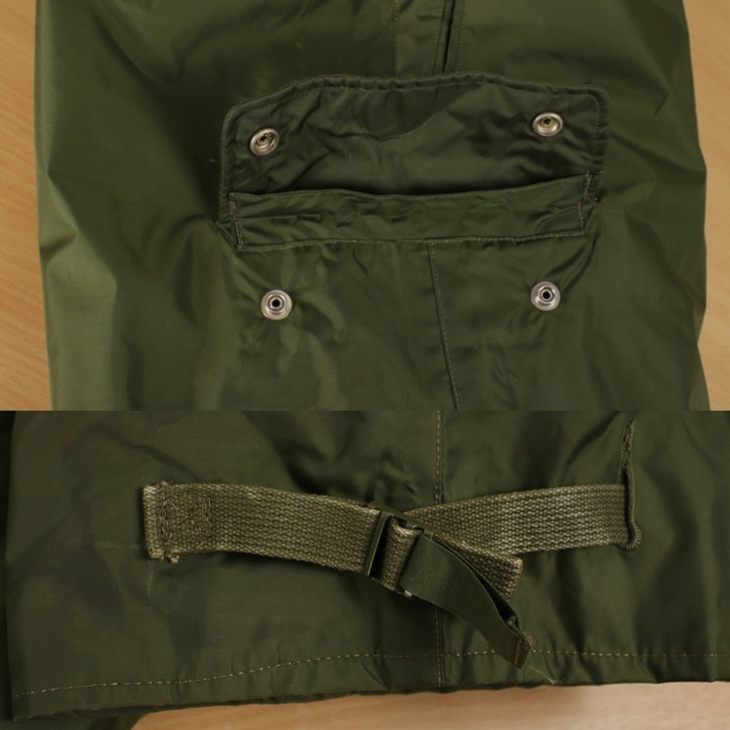 米軍 NAVY DEPARTMENT　ナイロン デッキパンツ USN 50年代 　実物 MEDIUM 実寸W34L30 ミリタリーパンツ [9018711]_画像4