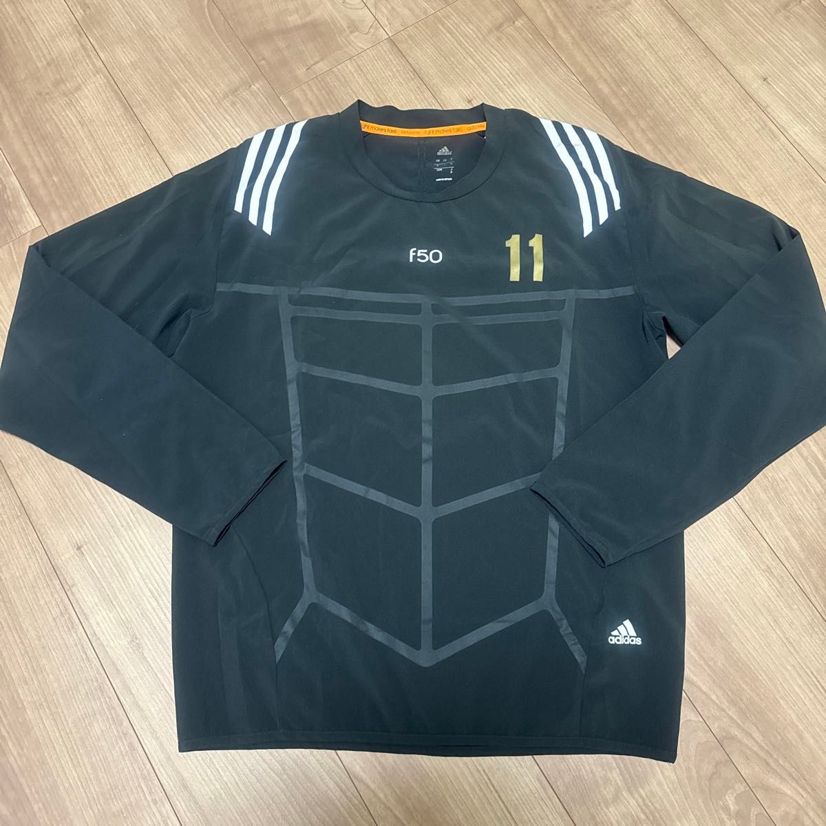 【adidasF50 】アディダス 11番 F50 TRシャツ サッカー 支給品