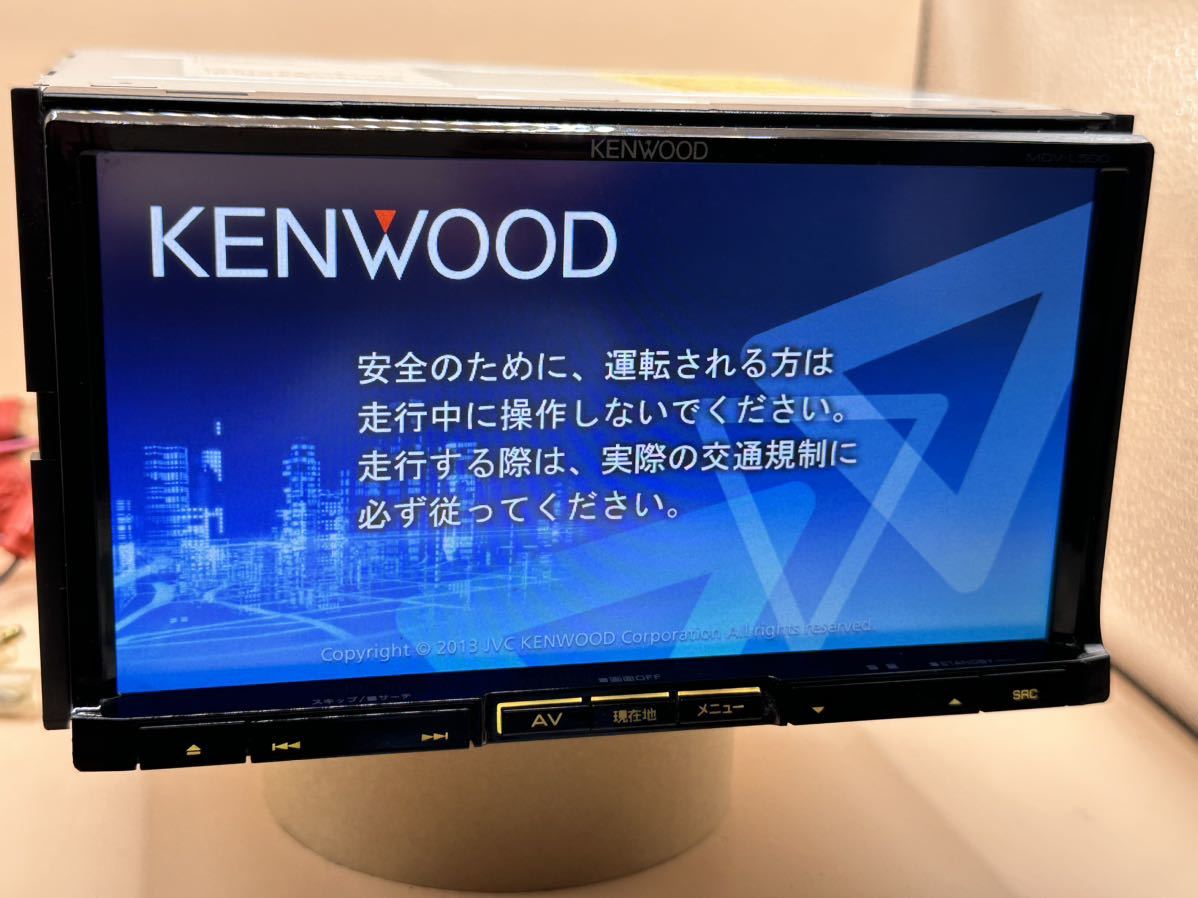 ケンウッド KENWOOD MDV-L500 モデル-2013年 美品 シリアルNo-098X0607_画像2