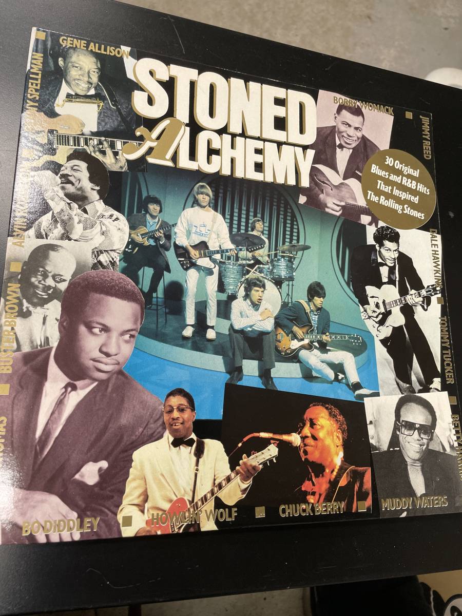 STONED ALCHEMY 30 Original Bluse and R＆BHits、That Inspired The Rolling Stones/美盤2LPの画像1