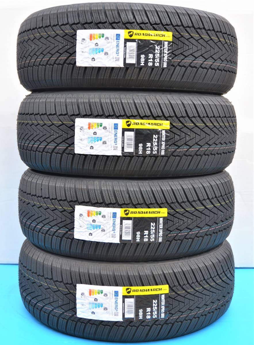 225/55R18 98H 4本セット ロードマーチ ウインター Roadmarch Winter Xpro 888 スタッドレス / 4本セット / 新品 / 2023年製造_4本セット