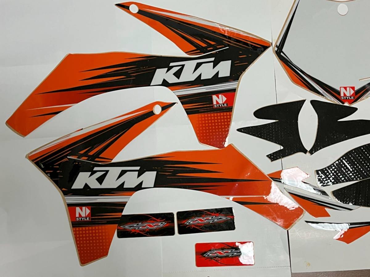 KTM EXC EXC-F XC-W SX グラフィック　デカール_画像2