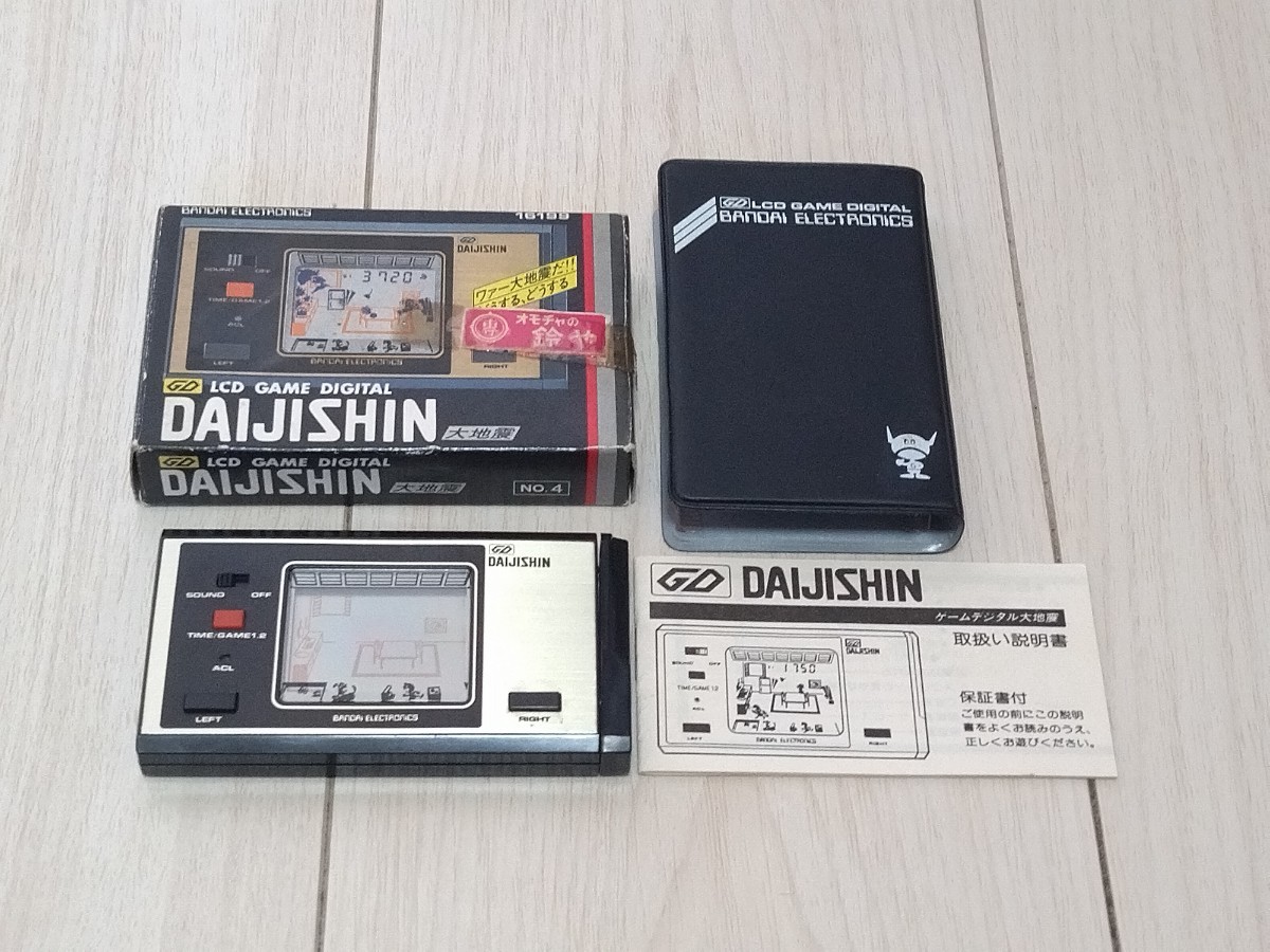 Yahoo!オークション - 即決LCD 極美品 大地震 動作確認済 箱説明 Yahoo!オークション - 即決LCD 極美品 大地震 動作確認済 箱説明