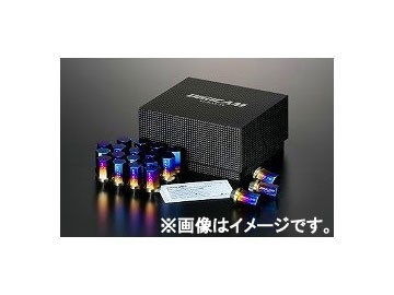 デジキャン チタンレーシングナット 袋 M12-P1.5 35mm TNF15-DIGICAM 入数：1セット(20個入) マツダ CX-8 KG5P/KG2P 2017年12月～_画像1