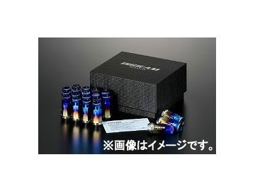 デジキャン チタンレーシングナット 貫通 M12-P1.5 48.5mm TNK15-DIGICAM 入数：1セット(20個入) トヨタ クラウンロイヤル_画像1