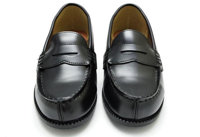  new goods lady's Loafer 48 black 23.5cm Kids lady's coin Loafer formal shoes shoes school commuting going to school 