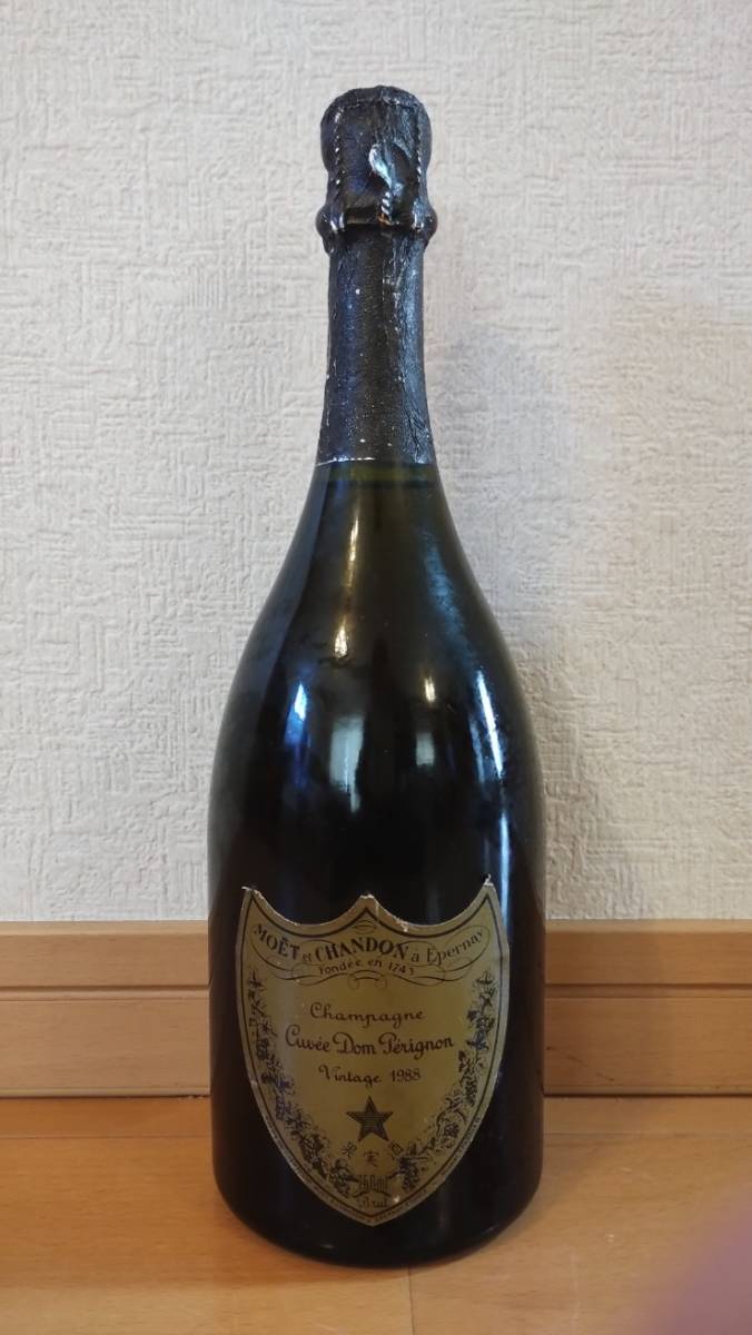 ★未開栓★MOET et CHANDON Cuvee Dom Perignon Vintage 1988 ドンペリニヨン シャンパン 750ml_画像1