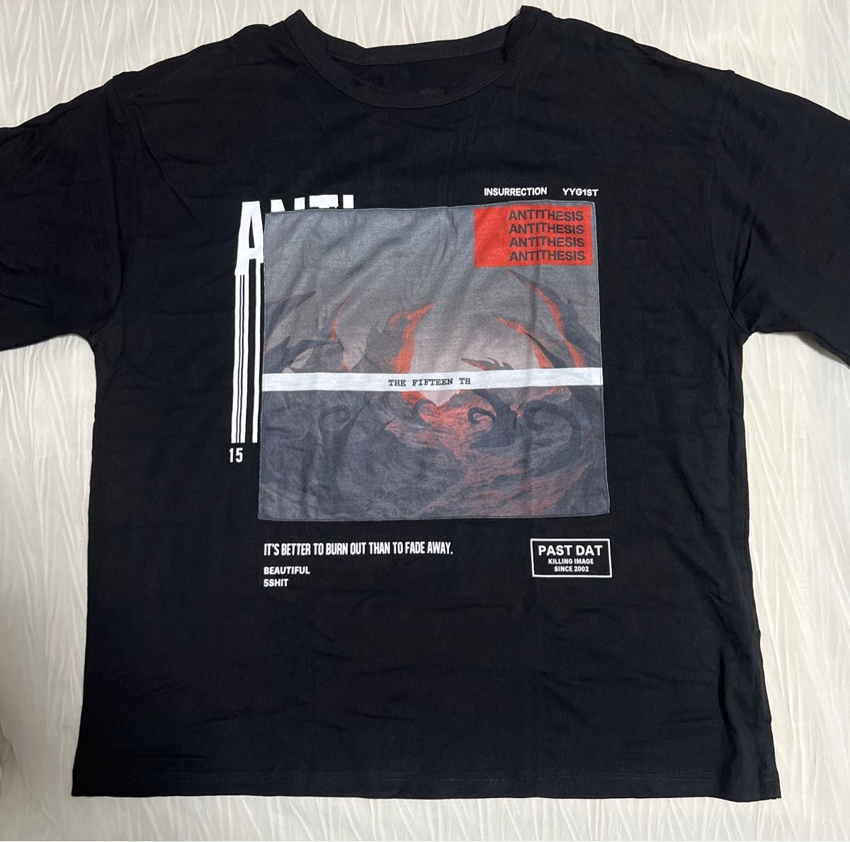 the GazettE ガゼット グッズ Tシャツ ビッグT 愚鈍の桜 the GazettE ガゼット グッズ Tシャツ ビッグT 愚鈍の桜