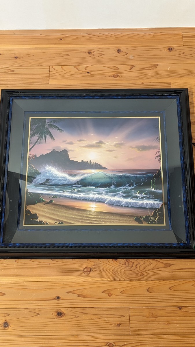 john al hogue ジョン・アル・ホーグ 絵画 サンライズ 額入り john al hogue ジョン・アル・ホーグ 絵画 サンライズ 額入り