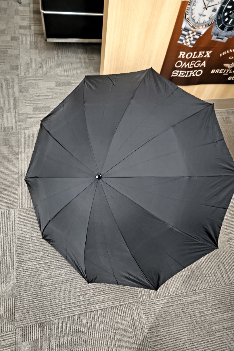 折りたたみ傘 雨傘 折り畳み傘 ブラック 傘 i._画像2