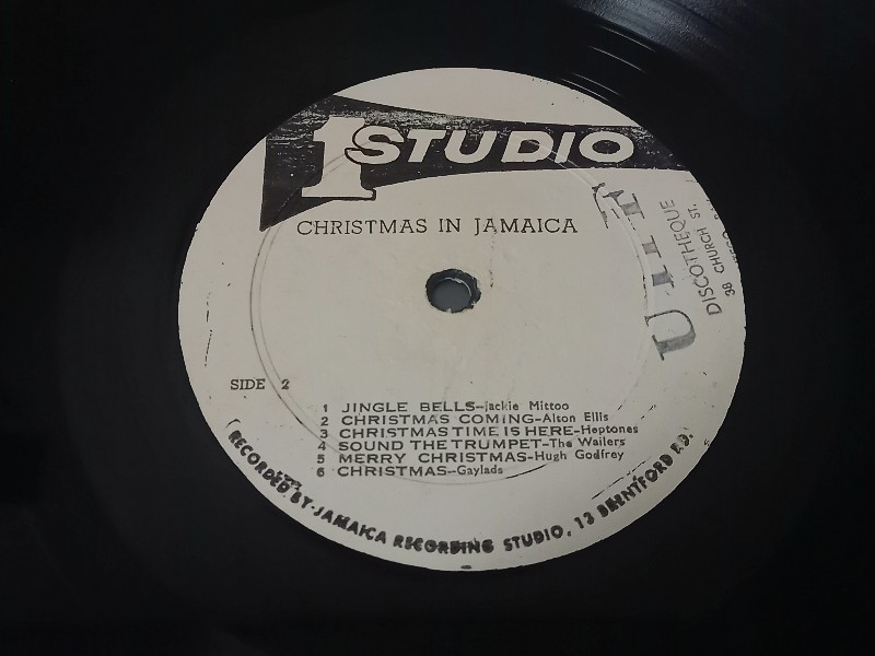 【シルクスクリーンジャケット STUDIO ONE】★★ CHRISTMAS IN JAMAICA ★★_画像6