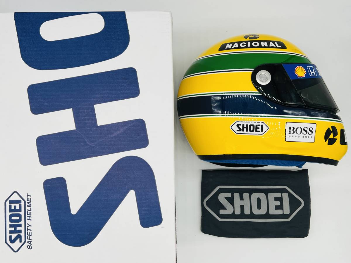 SHOEI ショウエイ X-FOUR Light II Ayrton Senna 1/1エックス SHOEI ショウエイ X-FOUR Light II Ayrton Senna 1/1エックス