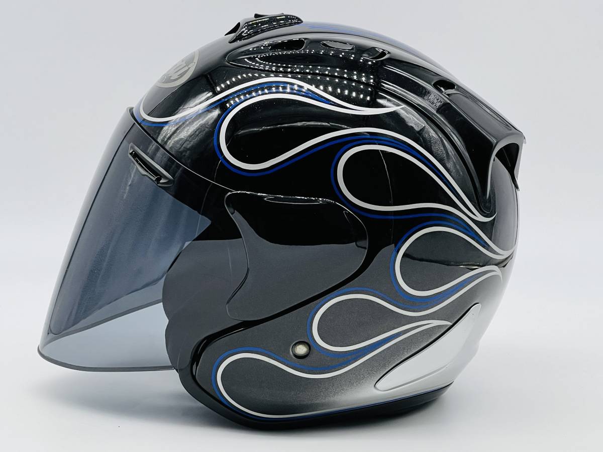 Arai アライ SZ-RAM4 GR エスゼット ラム4 Gradient Black ジェットヘルメット Mサイズ_画像8