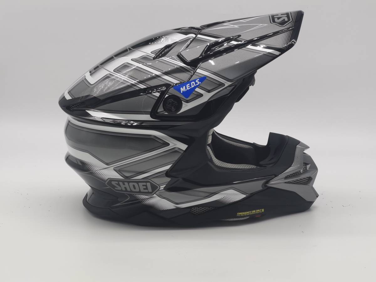 SHOEI ショウエイ VFX-WR GLAIVE ブイエフエックス-ダブルアール グレイヴ GREY/BLACK フルフェイスヘルメット Mサイズ