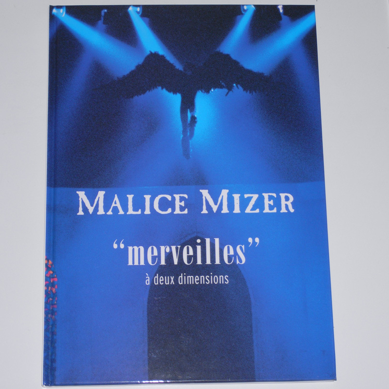 MALICE MIZER merveilles a deux dimensions 写真集 メルヴェイユ・アドゥディマシオン マリスミゼル Gackt Mana 初版 【送料無料】