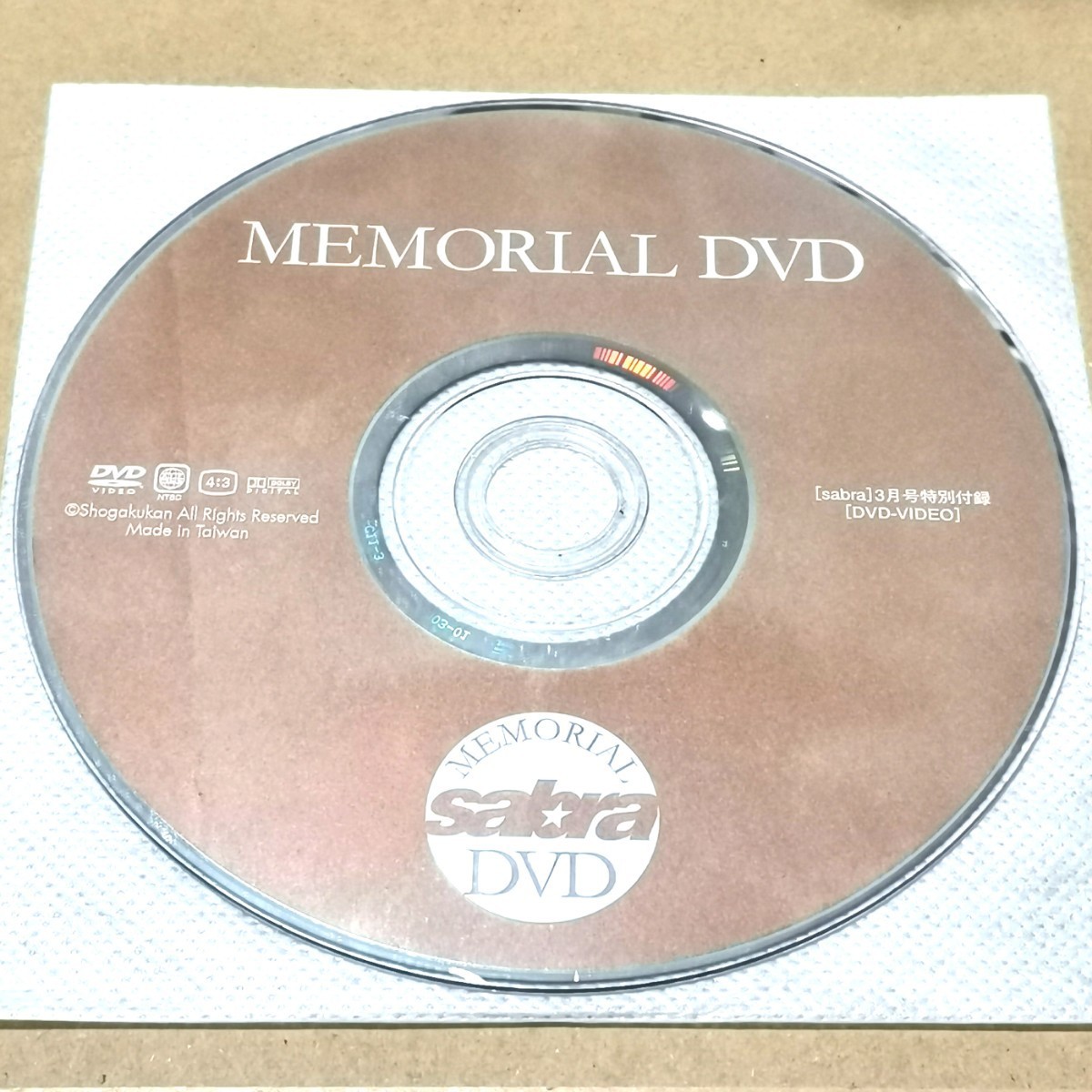 SABRA MEMORIAL DVD（2010年3月号特別付録）/サブラ 小向美奈子 小池栄子 MEGUMI ほしのあき 井上和香 安めぐみ 相澤仁美 磯山さやか 他_画像1