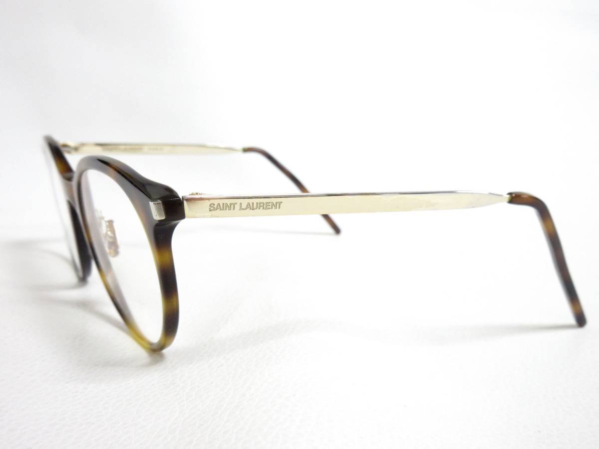 12324◆SAINT LAURENT サンローラン SL268 004 50□20 145 眼鏡/メガネ 中古 USED_画像2