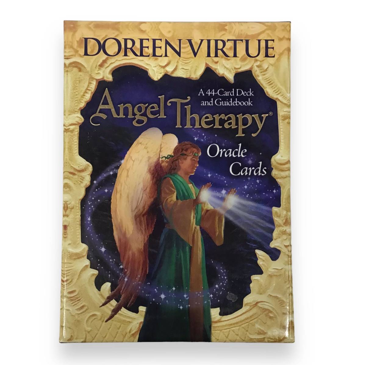 24Y010 1 Angel Therapy Oracle Cards DOREEN VIRTUE エンジェルセラピーオラクルカード ドリーン・バーチュー 占い 中古_画像1
