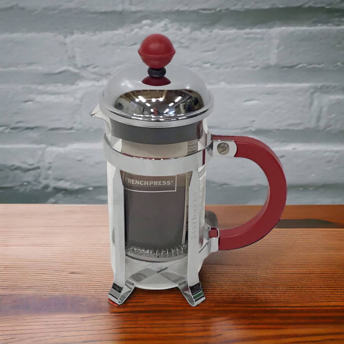 24Y028 1 [ beautiful goods ] STARBUCKS × bodum French Press coffee maker varistor 