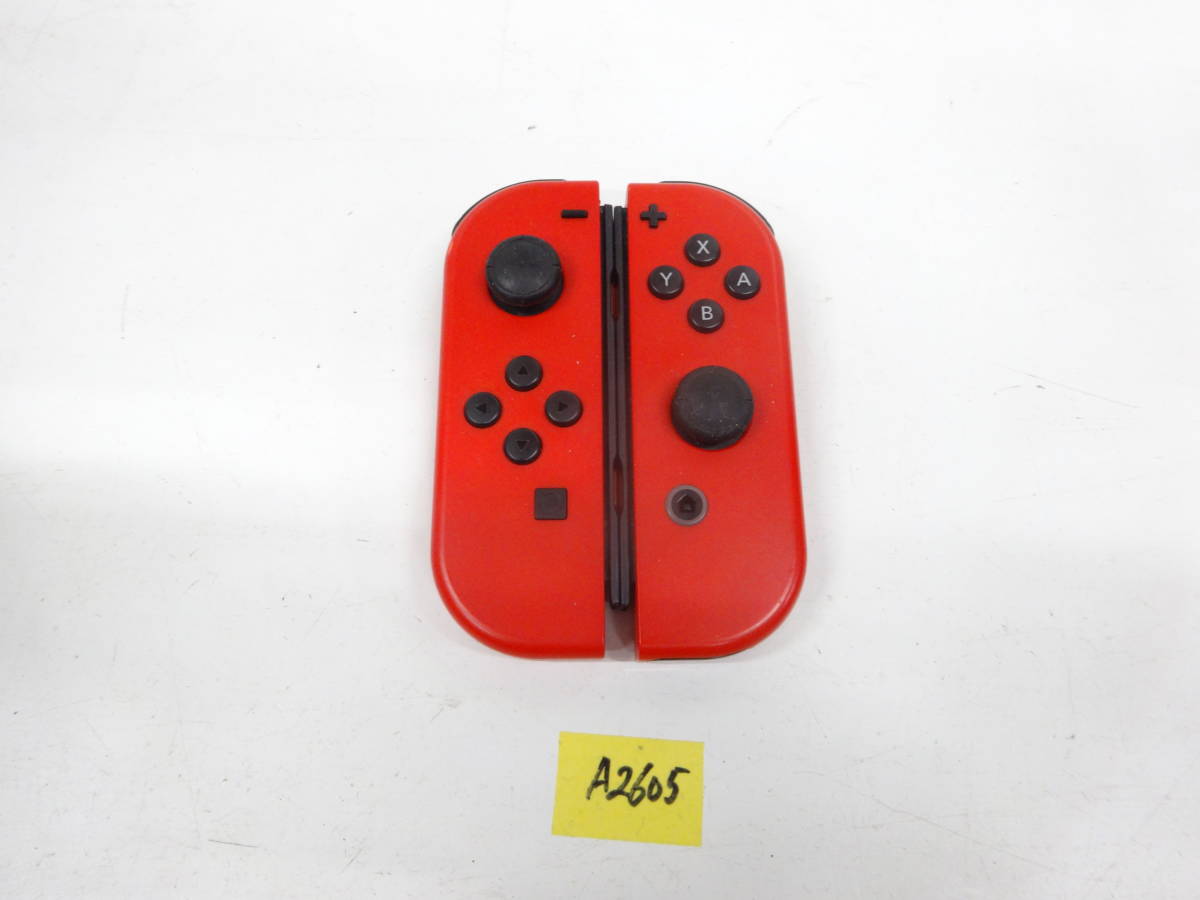Nintendo Switch ニンテンドー スイッチ Joy-Con ジョイコン 純正 L R セット 簡易動作確認済み A2605の画像1