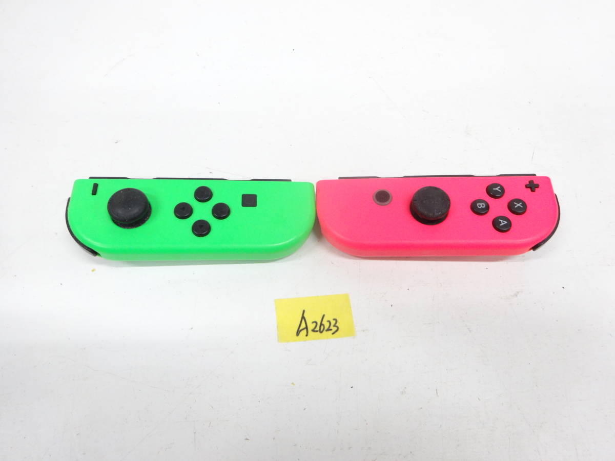 Nintendo Switch ニンテンドー スイッチ Joy-Con ジョイコン 純正 L R セット 簡易動作確認済み A2623の画像4