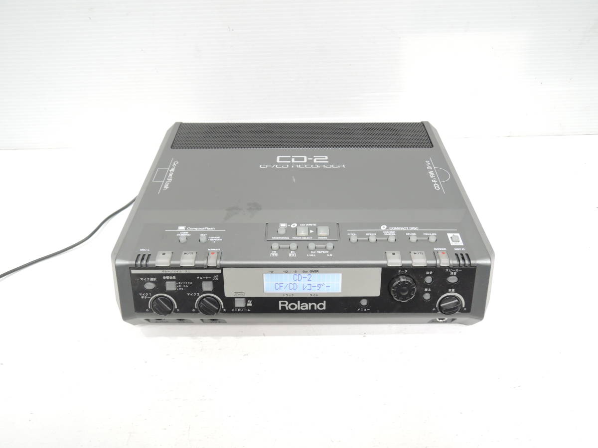 Roland Roland CF/CD магнитофон CD-2 электризация подтверждено A2757