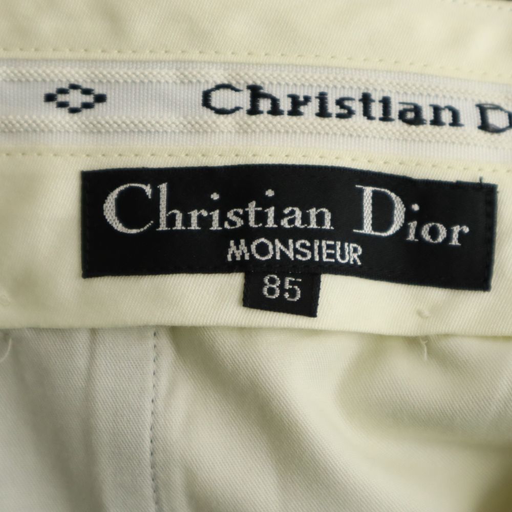 クリスチャンディオール 90s オールド ムッシュ カシミヤブレンド スラックスパンツ 85 ブラウン系 Christian Dior MONSIEUR メンズ 240119_画像8