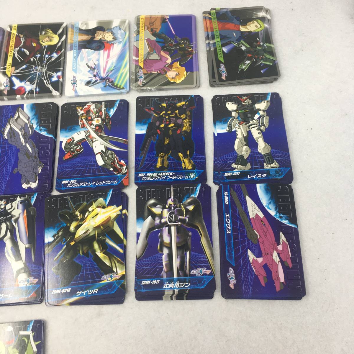 CY-722 機動戦士ガンダムSEED DESTINY ザ コンプリート カード PART01 コンプリート 全57種 コンプセット カードダスEX_画像5