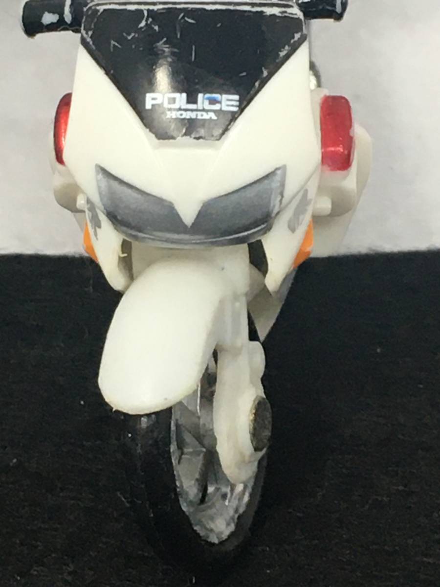 CY-674 トミカ HONDA POLICE BIKE ホンダ 白バイ No.4 警察バイク ミニカー_画像6