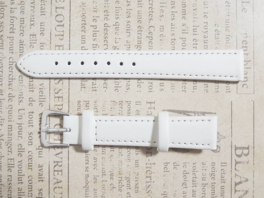 幅１６ｍｍ 白 腕時計ベルト