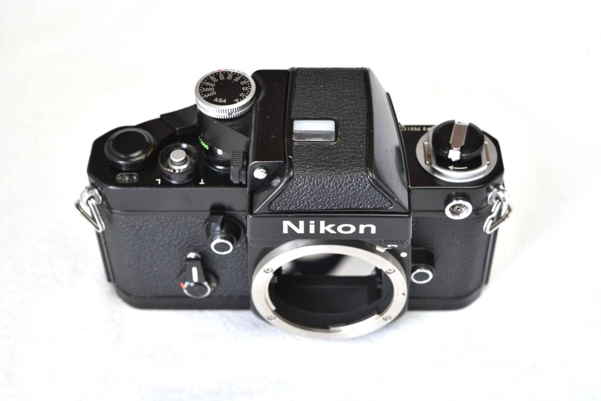 【きれいな動作品】Nikon F2 フォトミックA ブラック シリアルナンバー753万台　整備済み_画像3