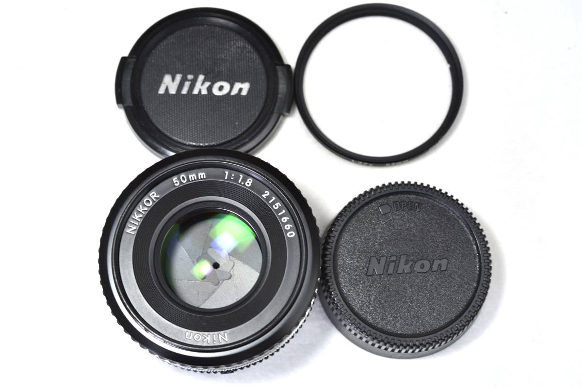 【実写画像あり】Nikon Ai‐s NIKKOR 50㎜ f1.8 人気のパンケーキレンズ_画像7