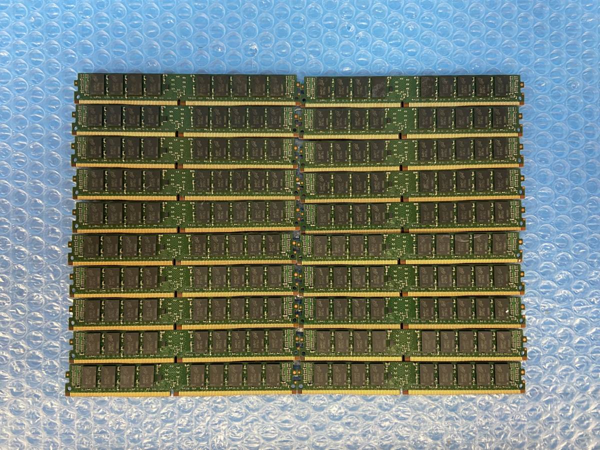 [CK20594] Micron 16GB 1RX4 PC4-2400T-RF1-11 メモリ 40枚セット 動作保証_画像9