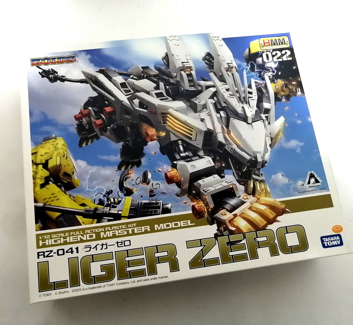 コトブキヤ ZOIDS RZ-041 ライガーゼロ 1/72スケールプラスチックキット　未組立_画像1