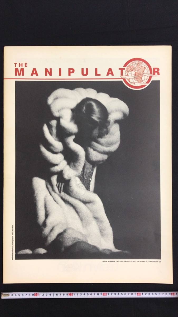 【感謝価格】 G日【THE MANIPULATOR/マニピュレーター】ISSUE Colby●検)ドイツ洋書ファッション写真デザインアート Moser/David No.2/1984●Wilhelm アート写真