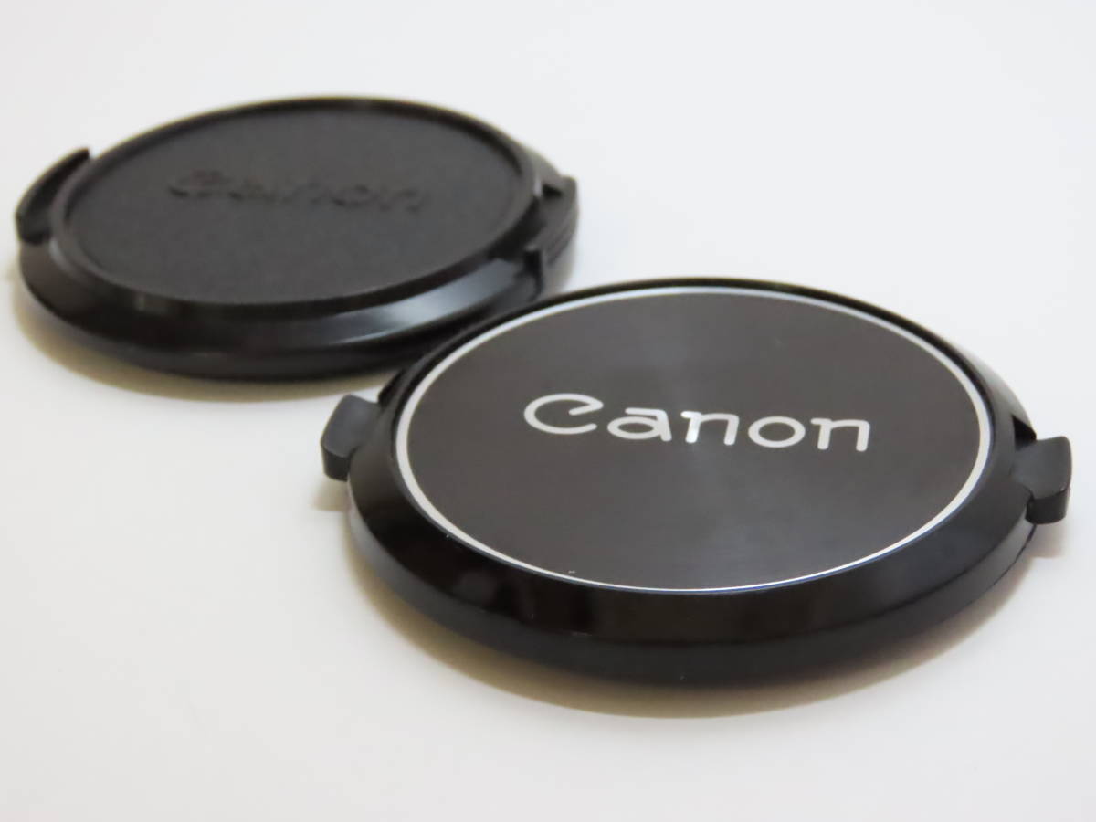 Canon Snap-on Lens Cap 55mm　キャノン レンズキャップ 意匠違い ２種_画像6